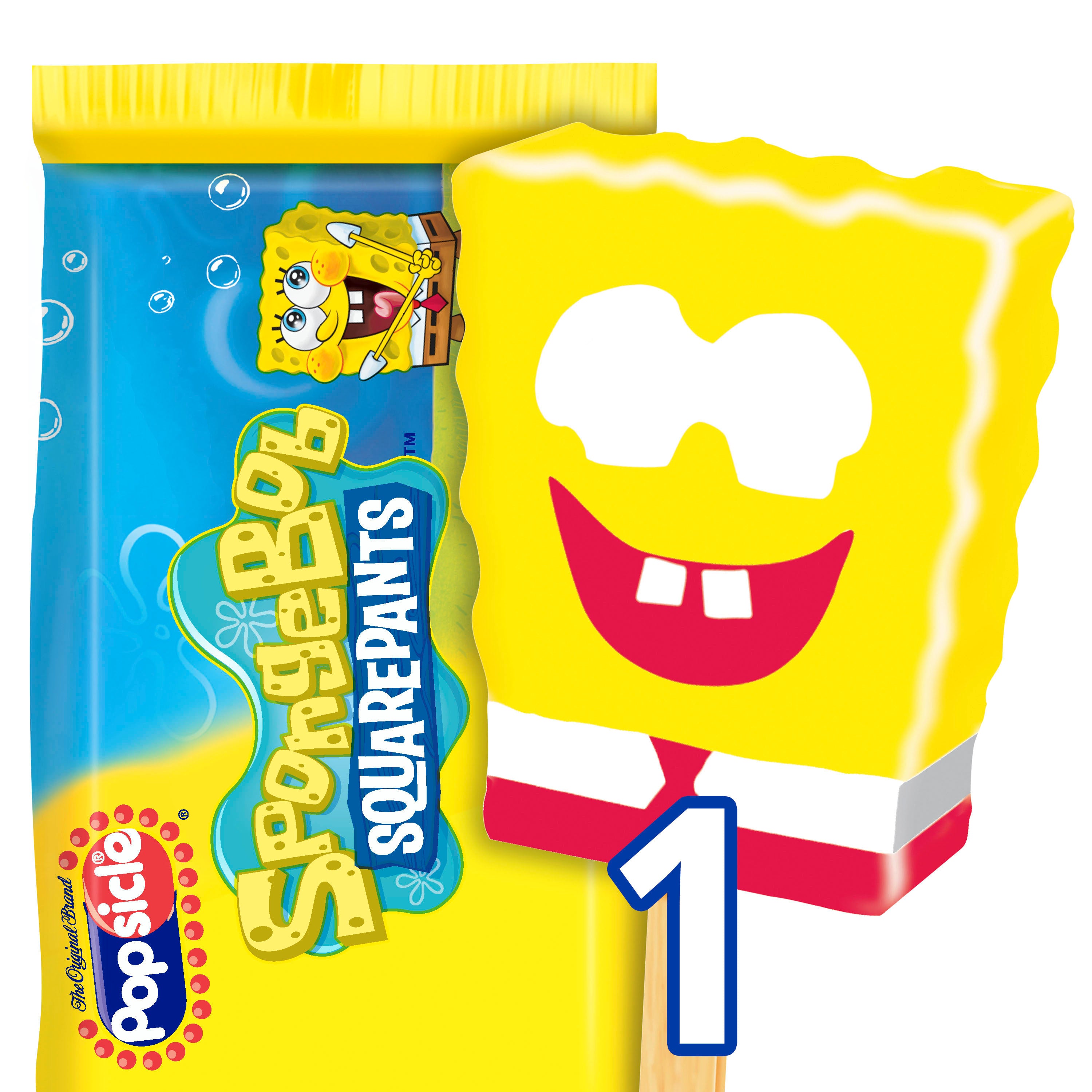 Spongebob Squarepants™ Popsicle Unilever Canada Ice Cream