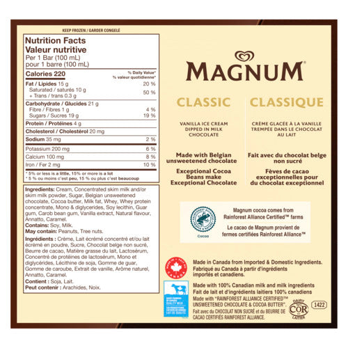 Magnum Classic Ice Cream Bars