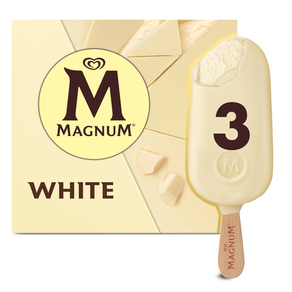 Magnum White Chocolate Ice Cream Bars