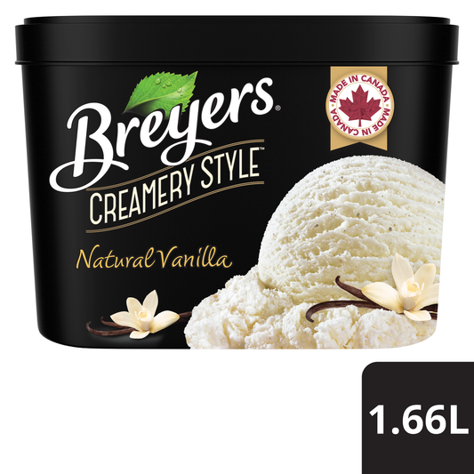 Breyers Creamery Style Natural Vanilla