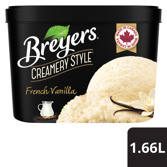 Breyers Creamery Style French Vanilla
