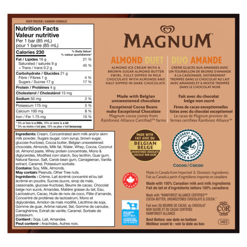 Magnum Almond Duet Ice Cream Bars