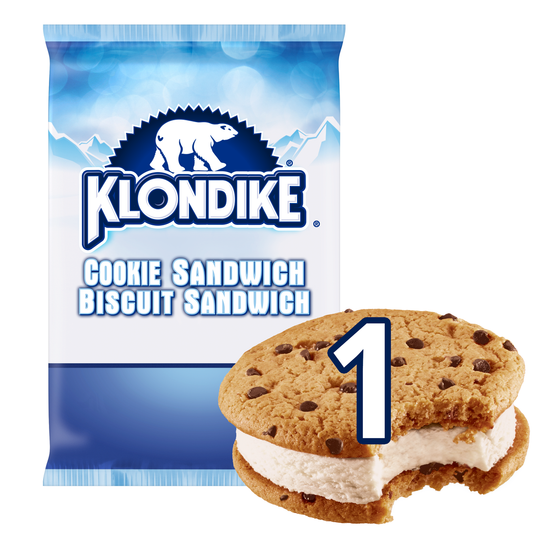 Klondike Chocolate Chip Cookie Sandwich