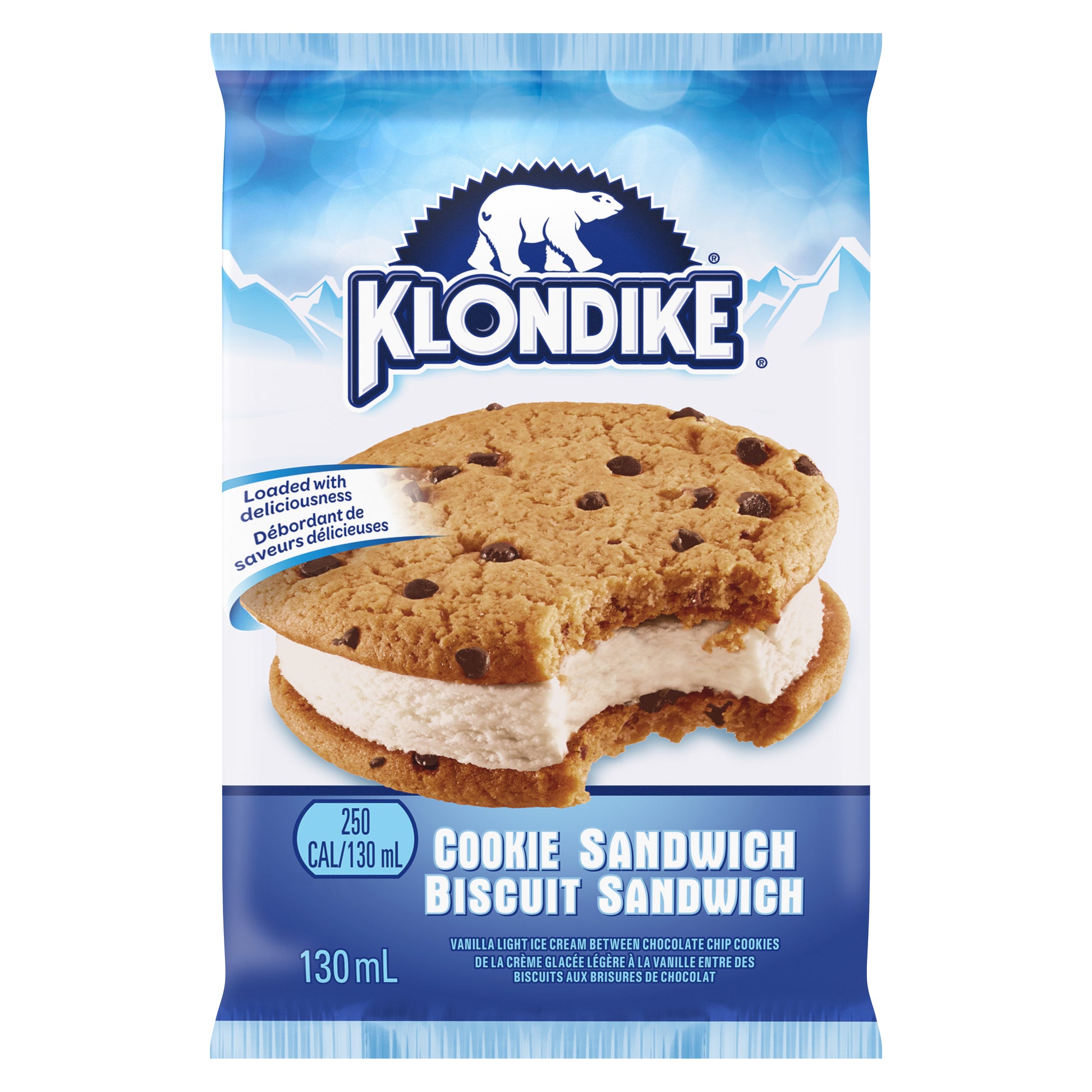 Klondike Chocolate Chip Cookie Sandwich