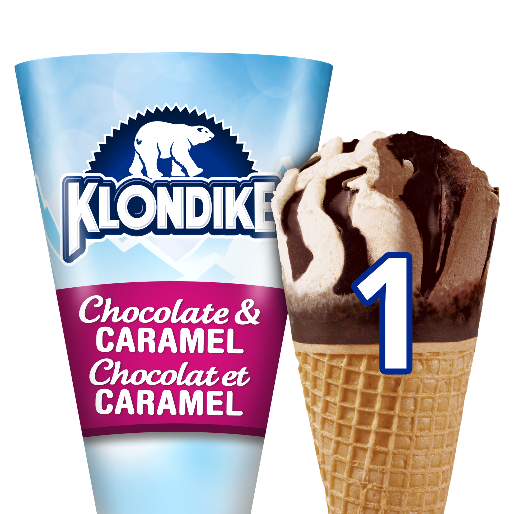 Klondike Chocolate & Caramel King Cone