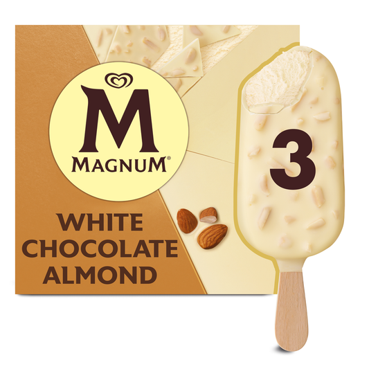  Magnum White Chocolate Almond Ice Cream Bars