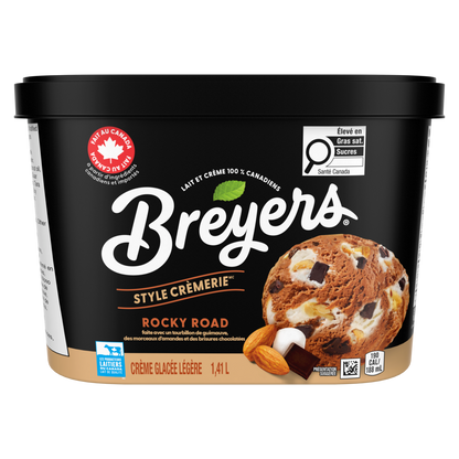 Breyers Creamery Style Rocky Road Ice Cream