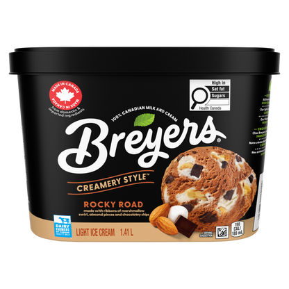 Breyers Creamery Style Rocky Road Ice Cream