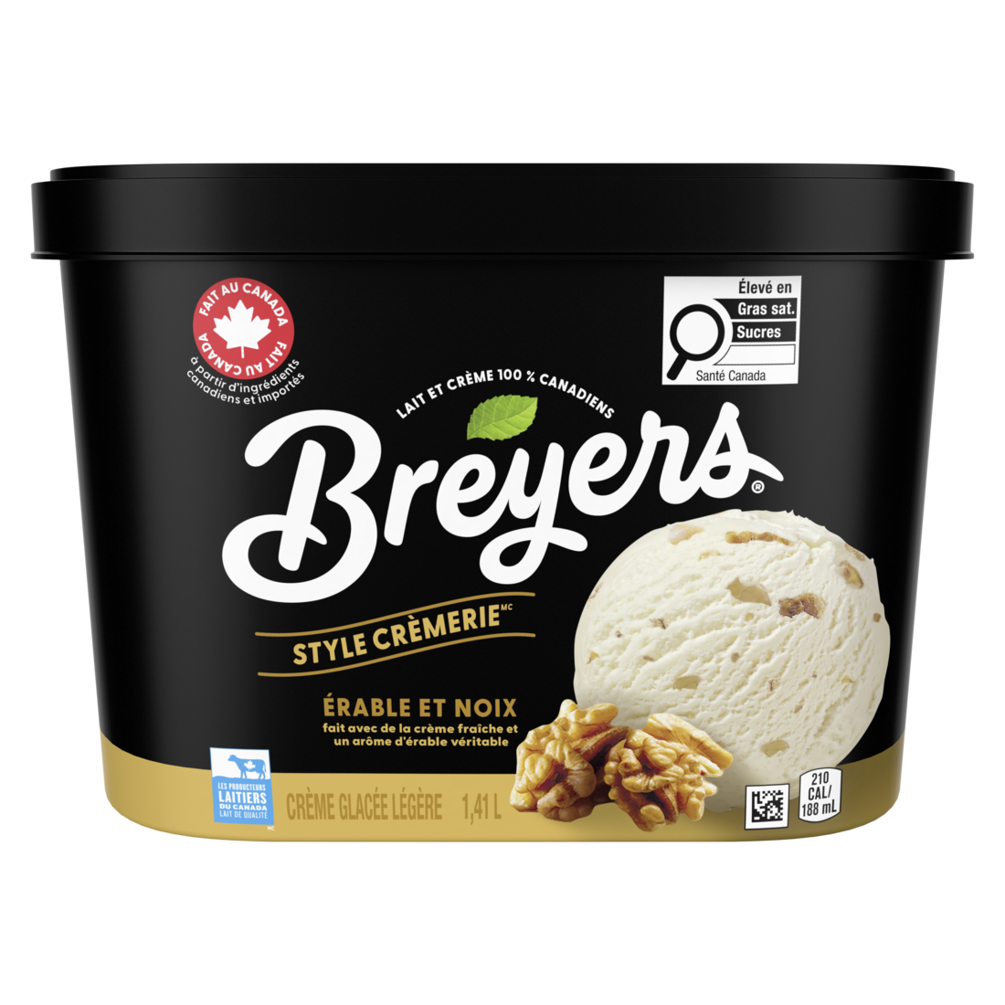 Breyers Creamery Style Maple Walnut Light Ice Cream