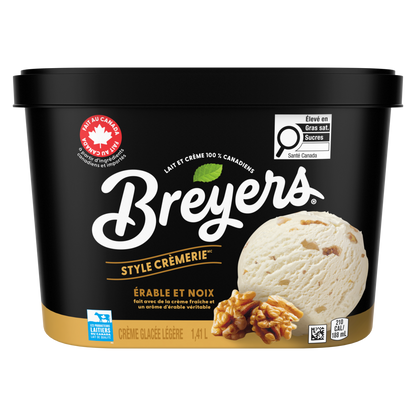 Breyers Creamery Style Maple Walnut Light Ice Cream