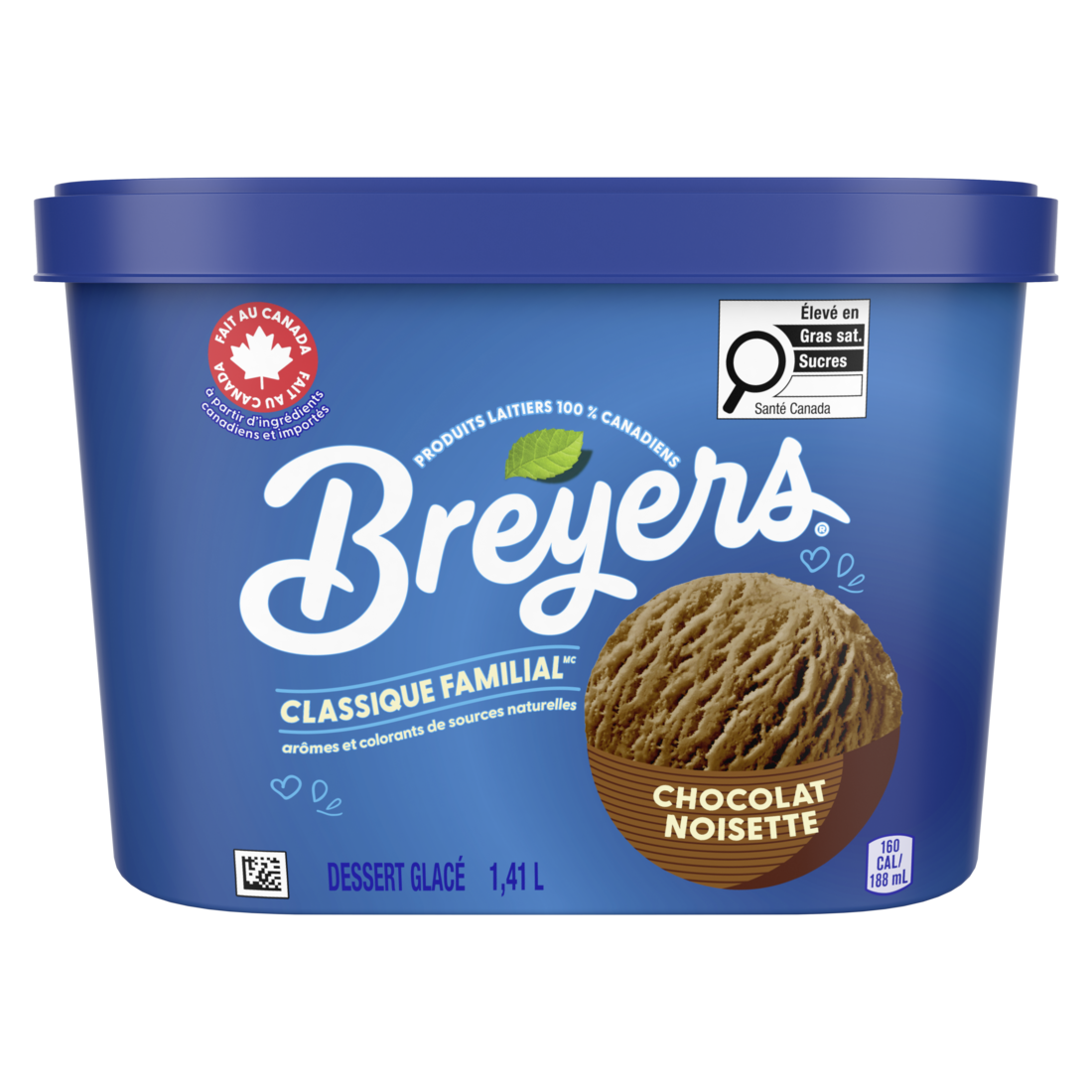 Breyers Family Classic Chocolate Hazelnut Frozen Dessert