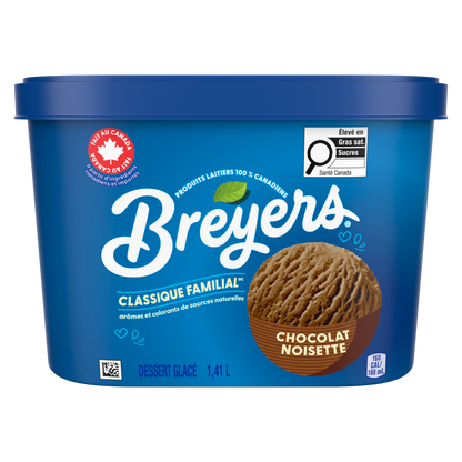 Breyers Family Classic Chocolate Hazelnut Frozen Dessert