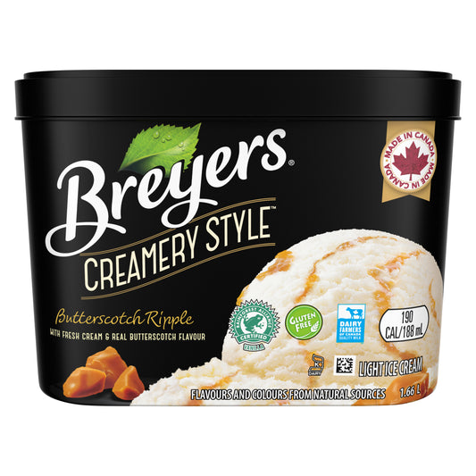 Breyers Creamery Style Butterscotch Ripple