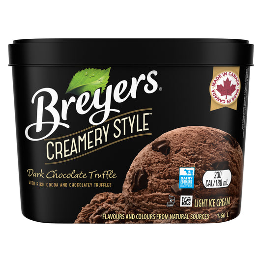 Breyers Creamery Style Dark Chocolate Truffle