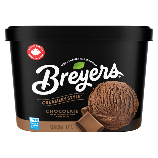 Crème glacée Breyers Style crèmerie Chocolat