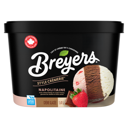 Breyers Creamery Style Neapolitan Ice Cream