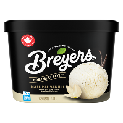 Breyers Creamery Style Natural Vanilla Ice Cream