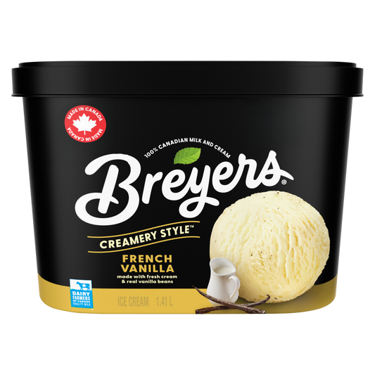 Crème glacée Breyers Style crèmerie Vanille française