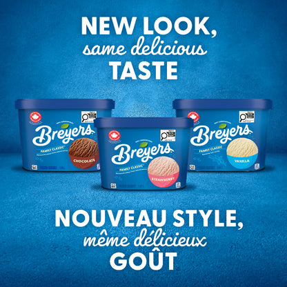 Dessert glacé Breyers® Classique familial Vanille française 1,41 L